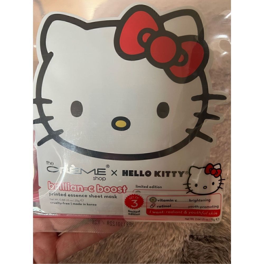 The Creme Shop x Hello Kitty Face Masks Brilliance Vit C ONLY